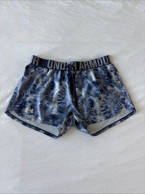 Under Armour Navy Tie-Dye Women's Athletic Shorts